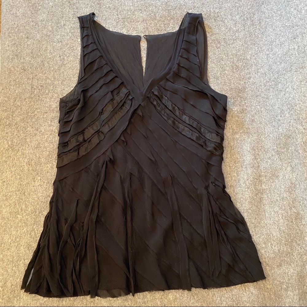 100% Silk High end Designer Top L/XL